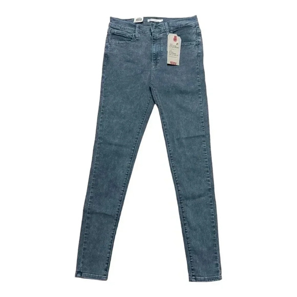 NEW  LEVI'S 720 HIGH-RISE SUPER SKINNY - Skinny jeans‎ Cancel club Grey - Picture 2 of 7